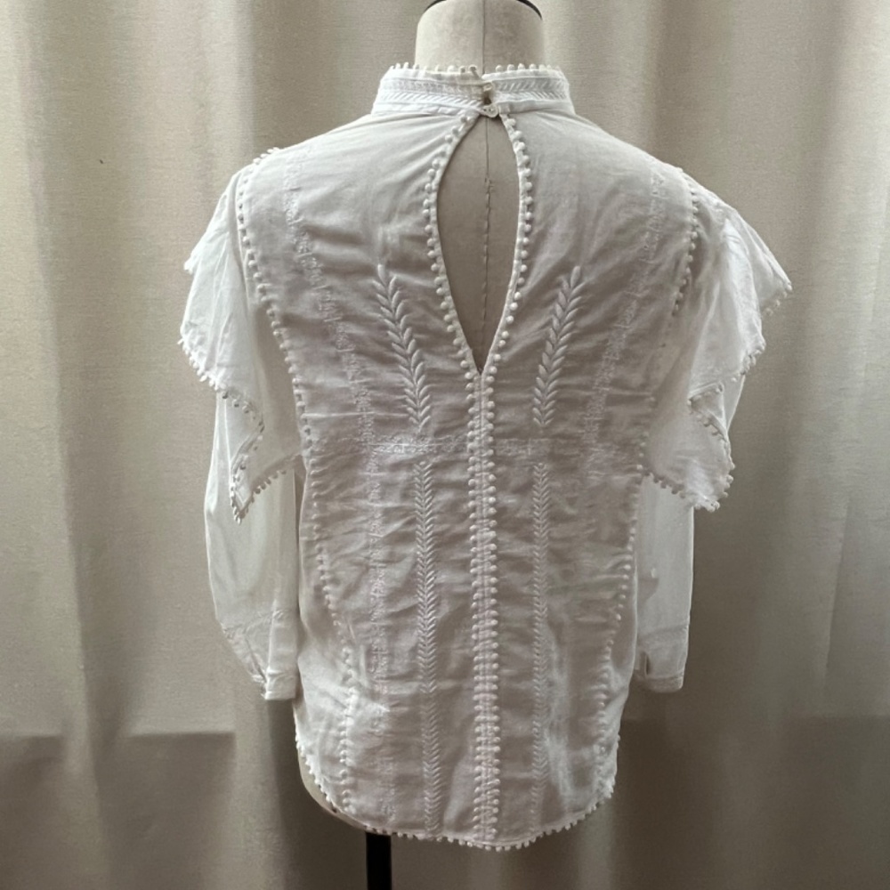 Isabel Marant Etoile 100% Cotton embroidered blouse. - Picture 4 of 4